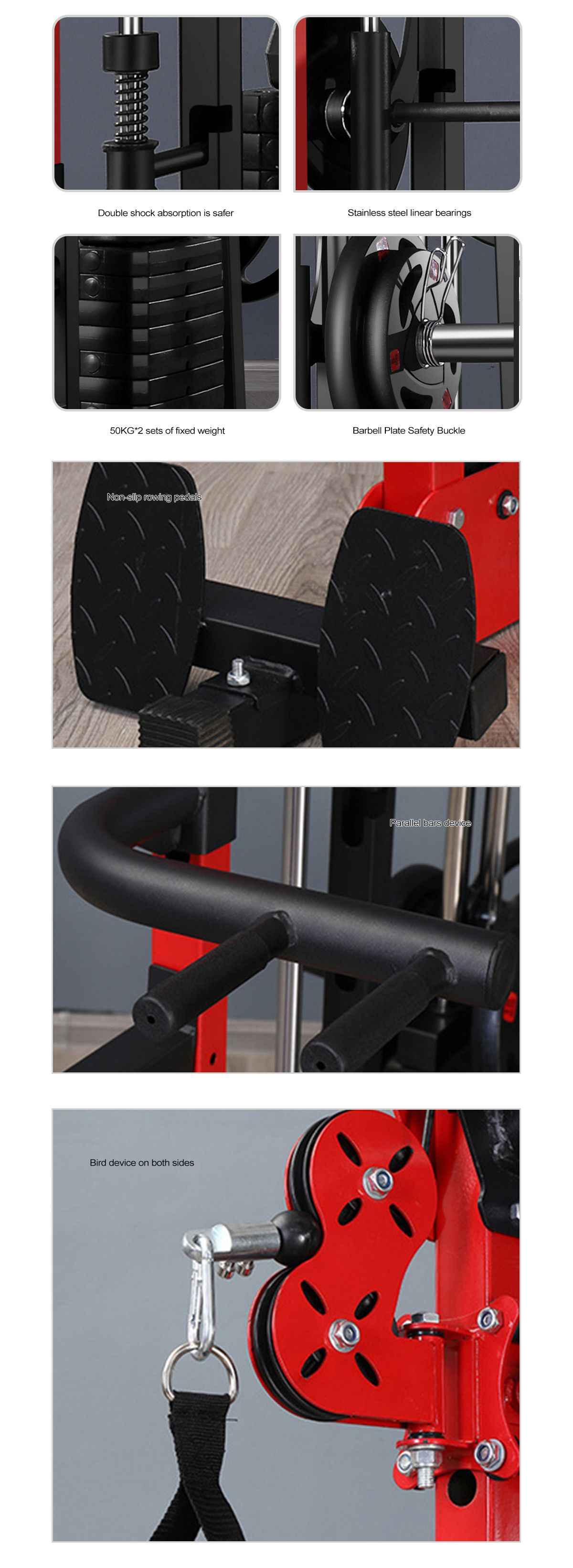 Multi Functional Smith Machine med justerbar puls Multi Functional Smith Machine med justerbar puls