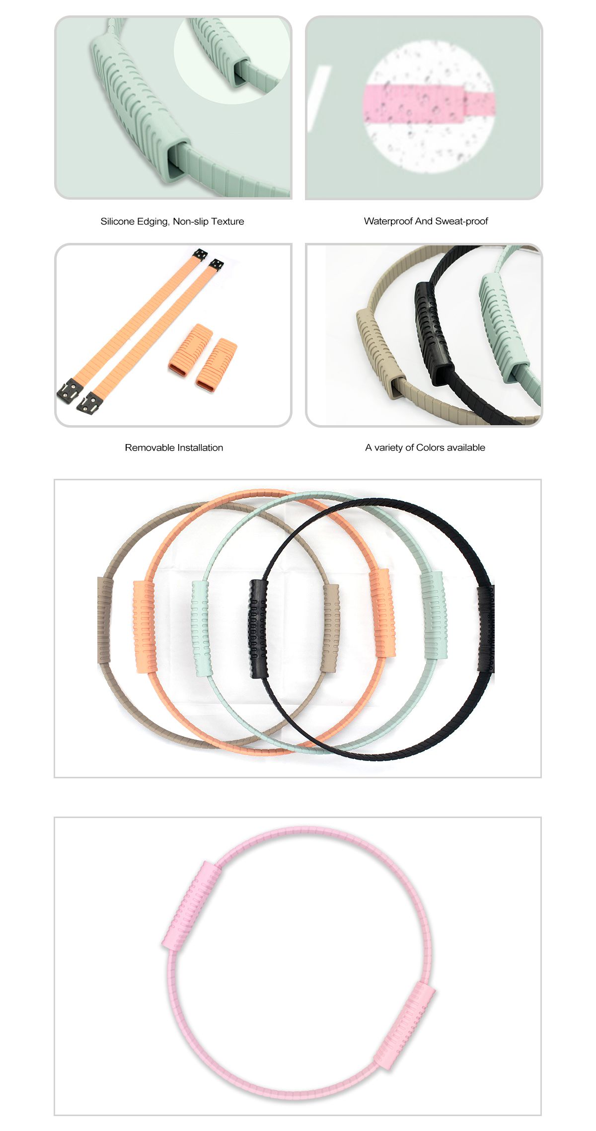 Cirkel silikon pilates yogaring