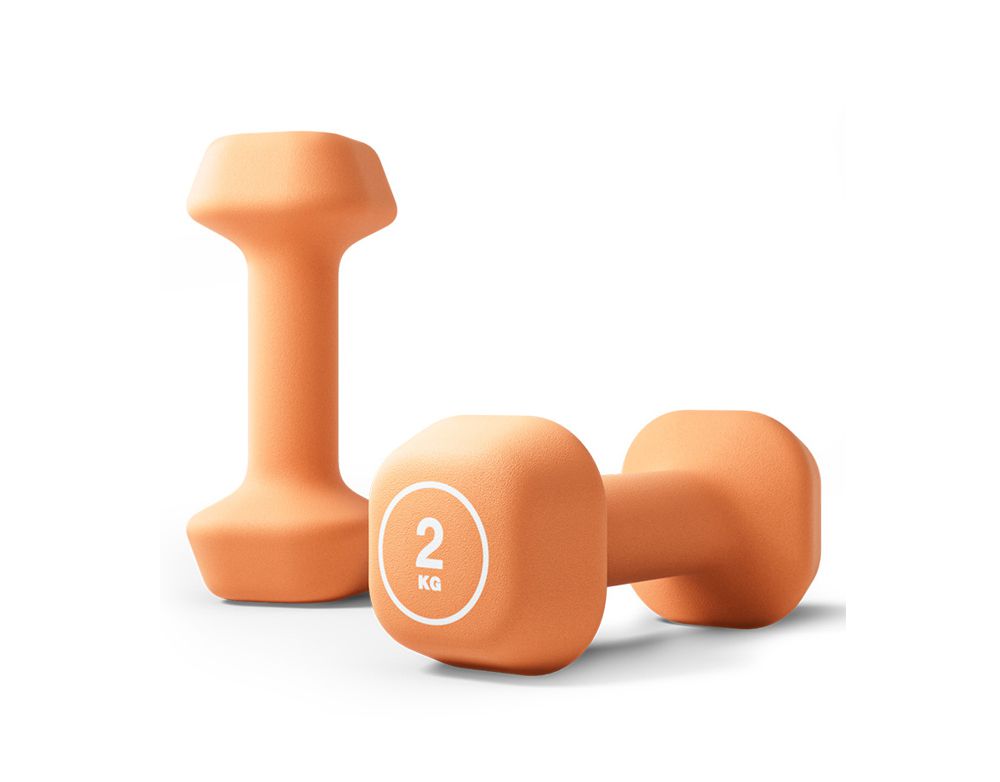 Trapesformad plastdoppad hantel Trapesformad plastdoppad hantel