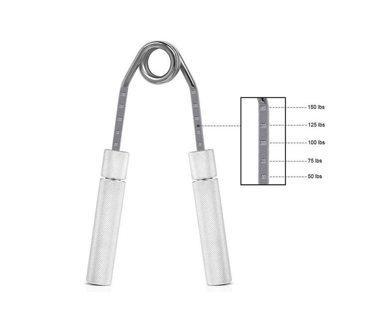 Fitness Metal Hand Gripper 50 kg-150 kg justerbar handgreppstärkare