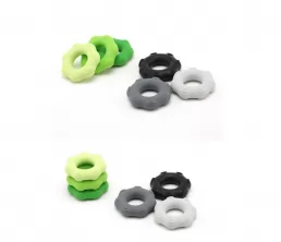 Silikonfingerövning GRIP SVARTENER GRIPTER TRÄNING RING HANDRÄSARE