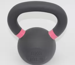 Pulverbelagd kettlebell