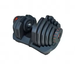 17 vikter i 1 90 kg/40 kg justerbar hantel