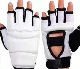 Halv fingrar boxningshandskar / taekwondo handskar