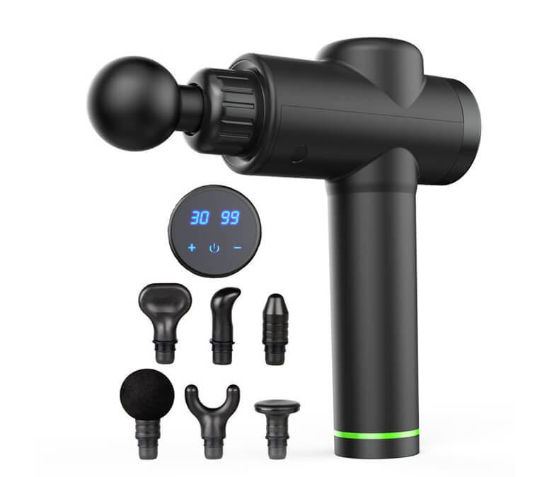 6 huvuden massage pistol