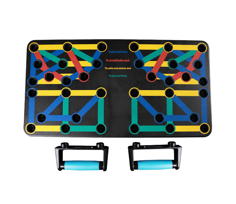 25-position combo pushup brädor