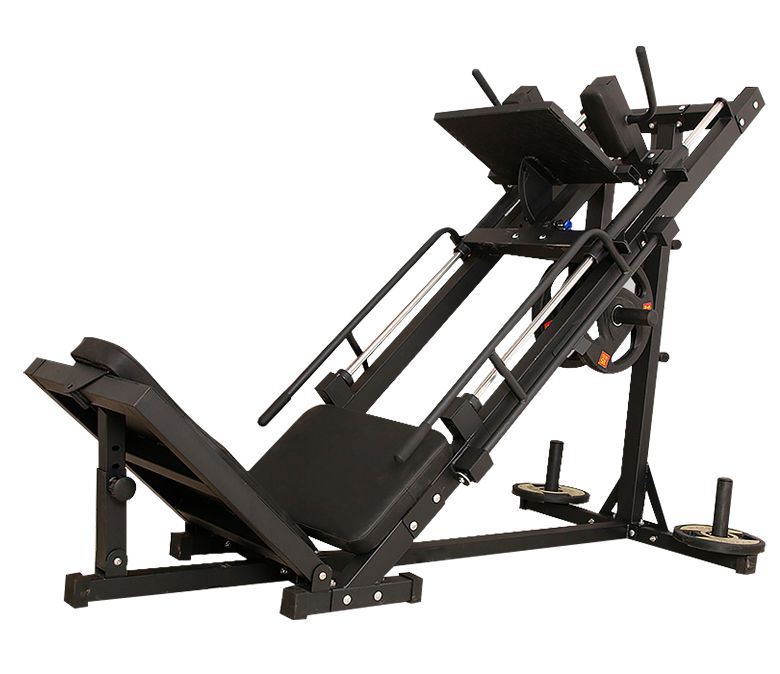 Dubbel funktionell benpressmaskin