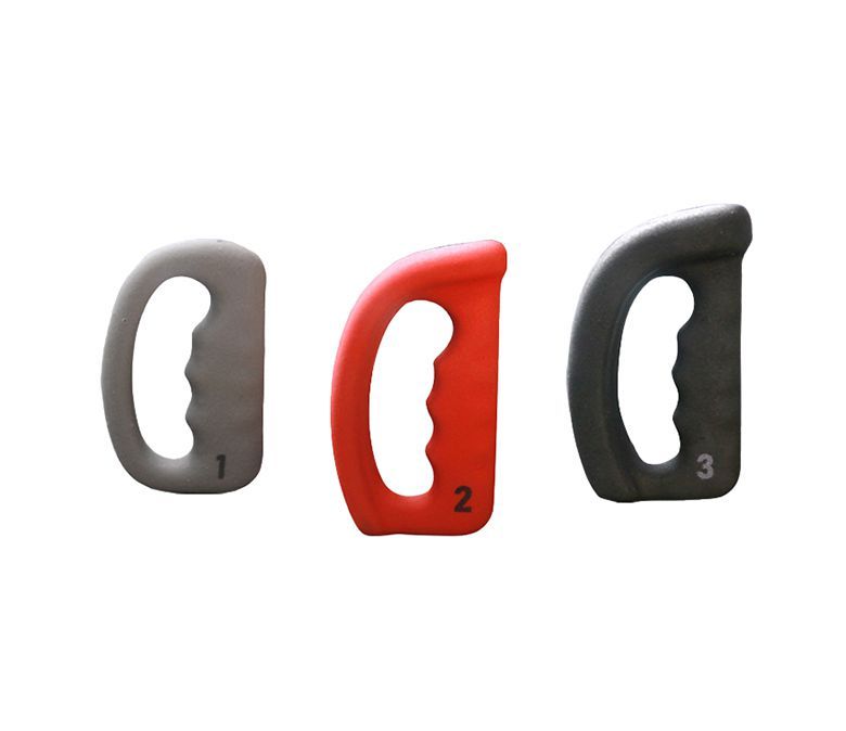 Partihandel neopren D-formade hantlar mini hantlar för kvinnor och barn