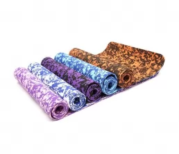 Kamouflage dubbelfärg TPE No-Slip Workout Mat