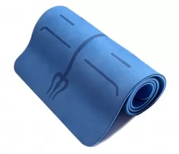 Miljövänlig dubbelfärgslaser TPE Yoga Mat