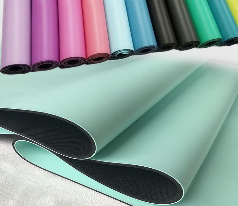 Högdensitet PU-gummiyogmatta med överlägset grepp för het yoga