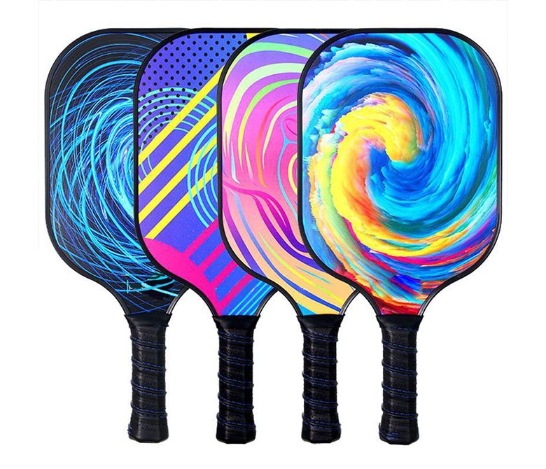 Kolfiber single pickleball paddel