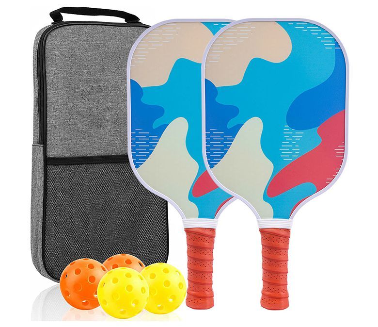 Grafit kolfiber pickleball racket set