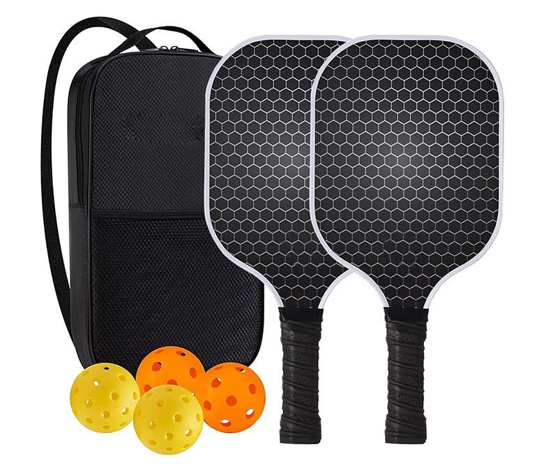 Kolfiber pickleball racket set