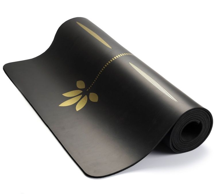 Bronzing Pu Rubber Yoga Mat 5mm