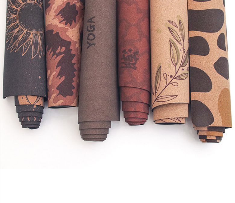 Cork & Natural Rubber Yoga Mat grossist