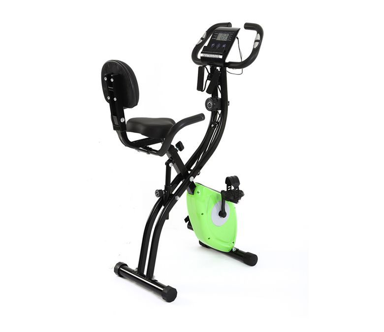 Vikbar träningscykel för cardio