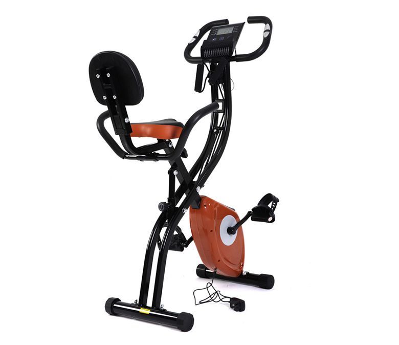 Vikbar träningscykel för cardio