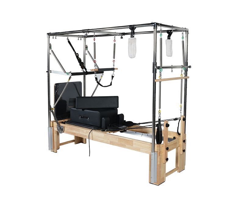 Wood Pilates Cadillac reformator reformator trapeze