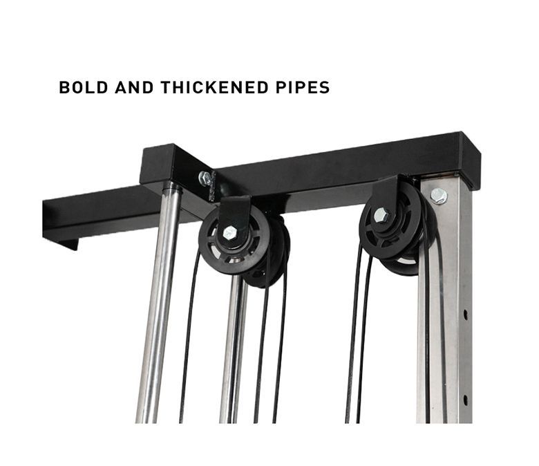 Multifunktionell LAT -pulldown och radmaskin
