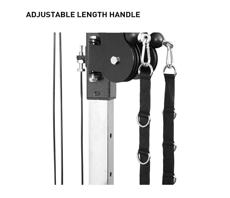 Multifunktionell LAT -pulldown och radmaskin