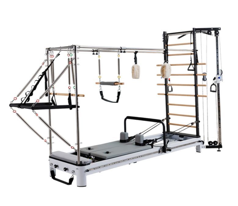 Multifunktionell 6-i-1 Pilates Cadillac Reformator Training Machine