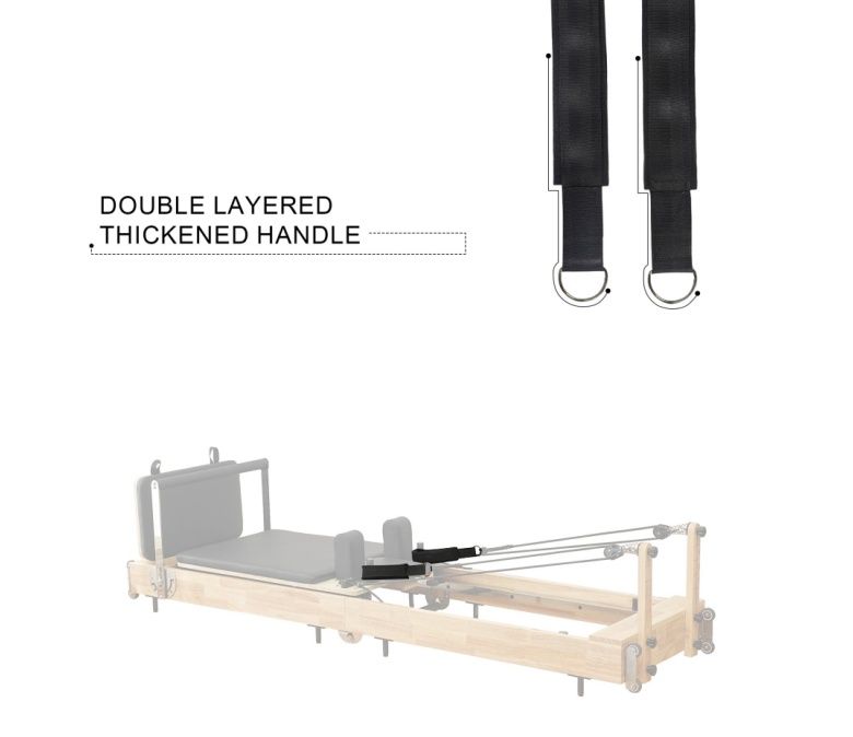Fällbar träkroppsbalans Pilates Core Bed Reformator