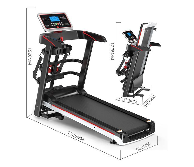 Multifunktionell Mini Electric Sports Equipment Walking Machine