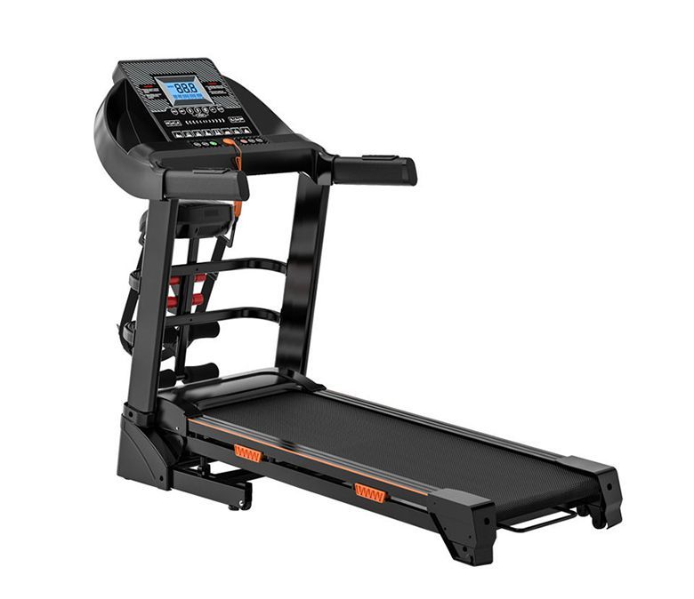 Elektronisk intelligent fitness löpband LED Display multifunktionell sport löpband