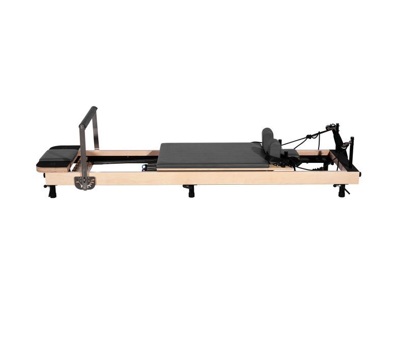 Justerbar höjd Maple Reformator Wood Pilates Machine