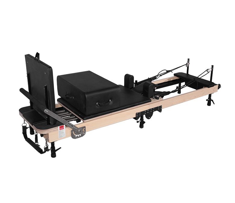 Maple Folding Pilates Reformator (justerbar benhöjd)