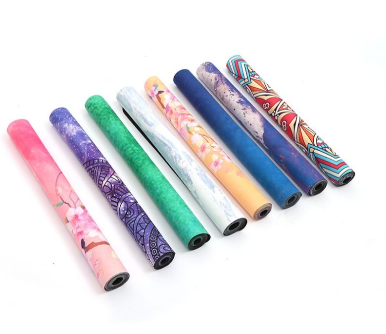 Yoga Premium icke-halktal PU-träningsmatta