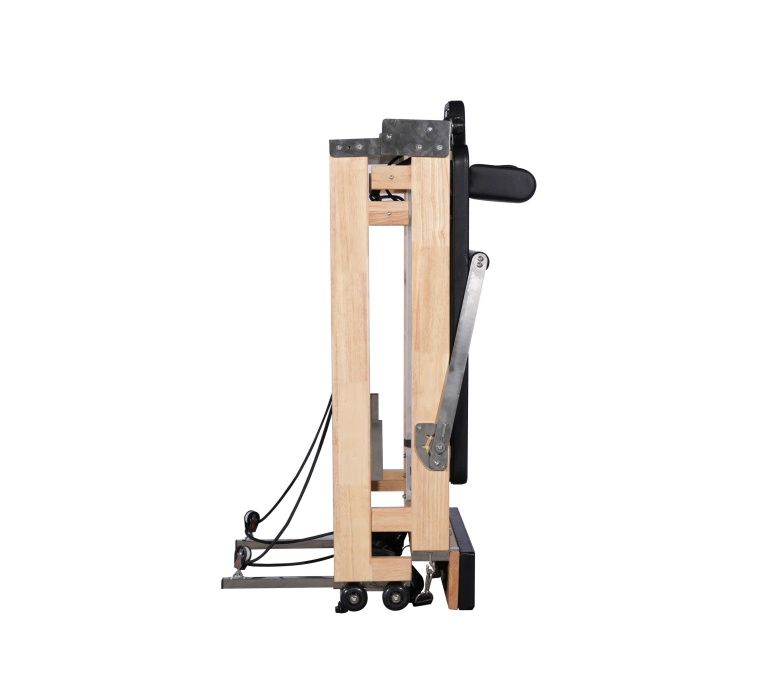 Hemma trä hopfällbar pilates reformator