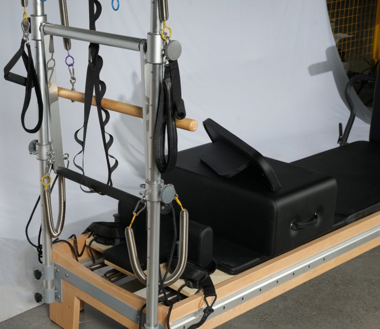 Maple Full Track Split Pilates Reformator med Tower