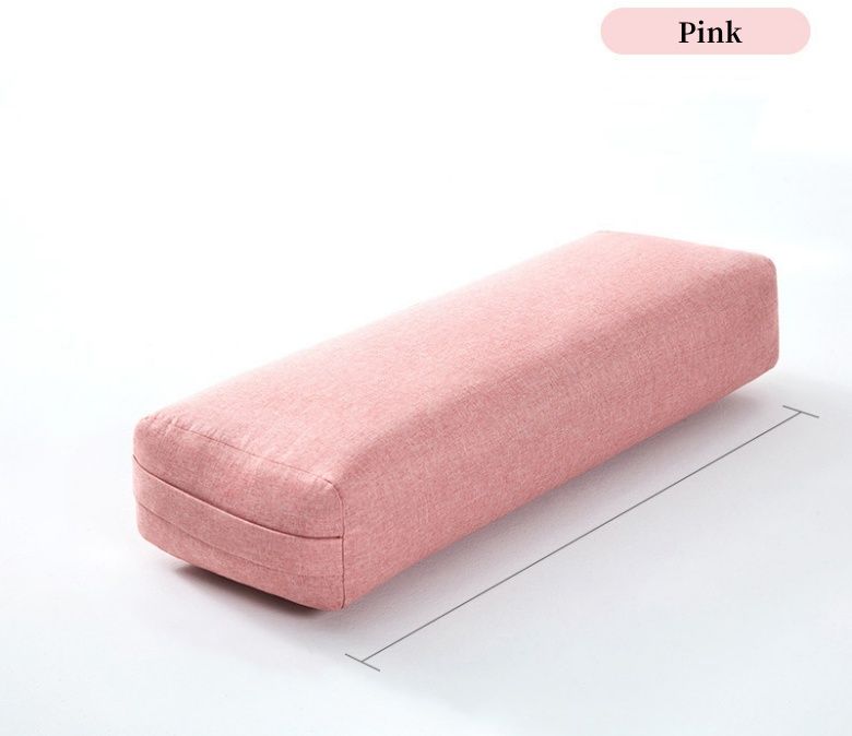 Yoga Bolster Pillow Premium Meditation Bolsters Stödjande rektangulär kudde