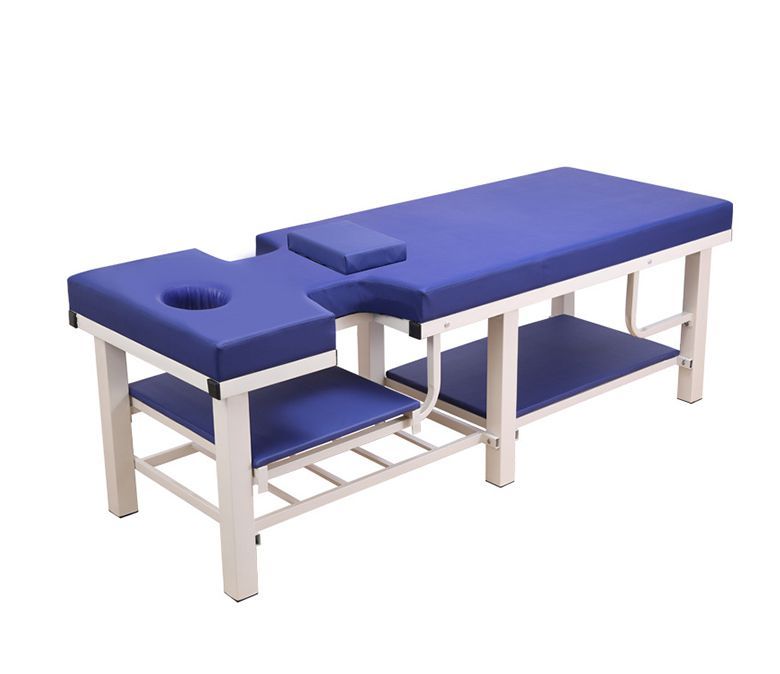 Stationärt massagebord med andningsfashål