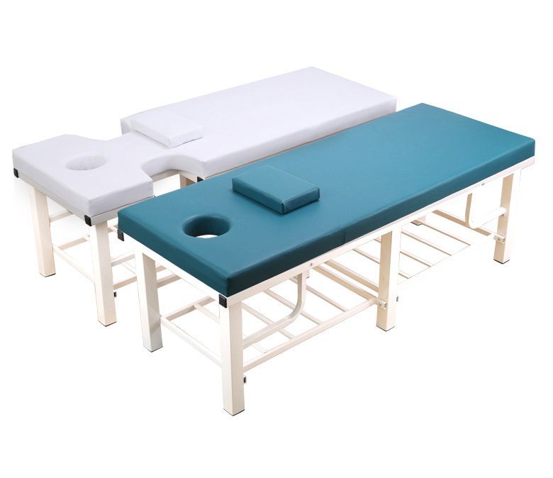 Stationärt massagebord med andningsfashål