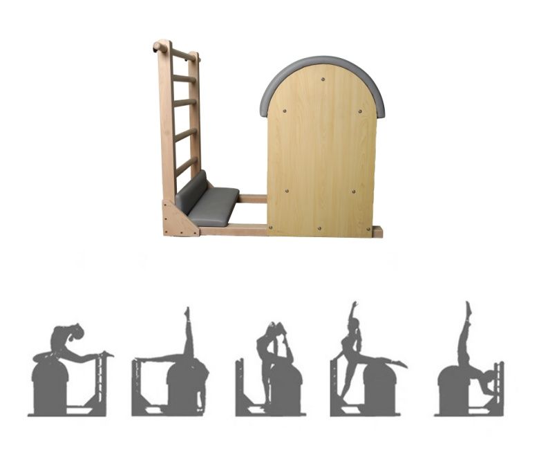 Anpassad studio Wood Pilates Barrel
