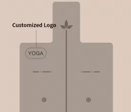 Anpassad designad PU Pilates Reformator Non-Slip Mat
