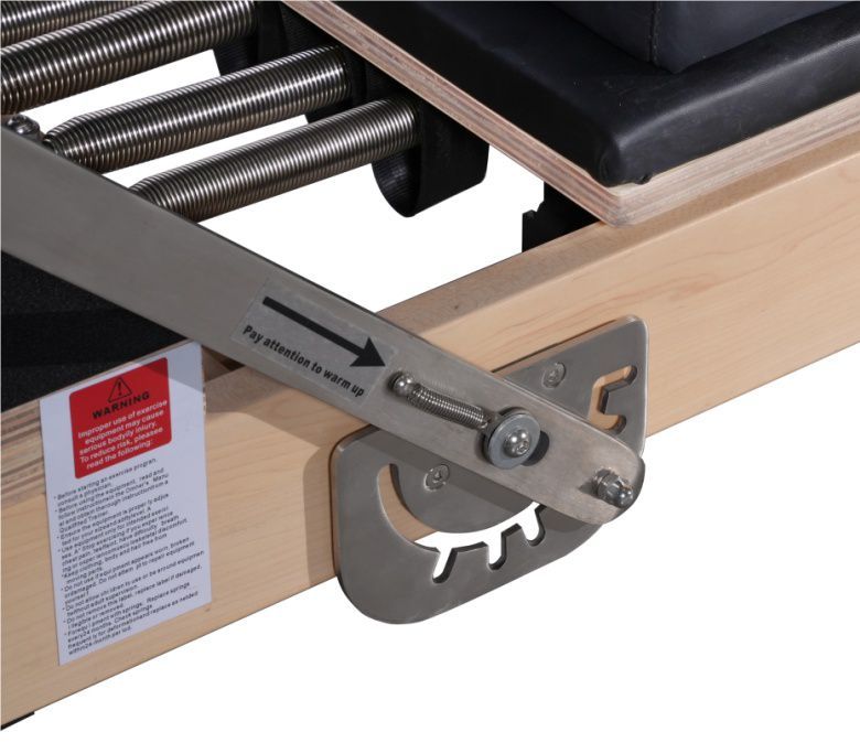 Maple Folding Pilates Reformator (justerbar benhöjd)