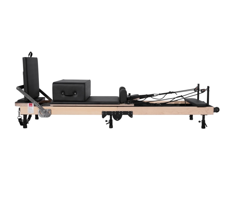 Maple Folding Pilates Reformator (justerbar benhöjd)