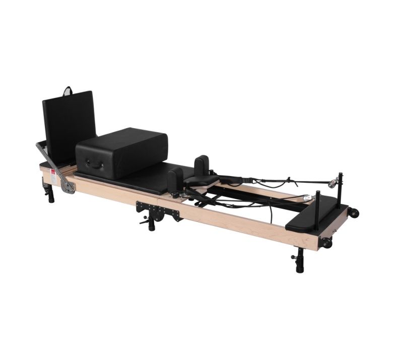 Maple Folding Pilates Reformator (justerbar benhöjd)