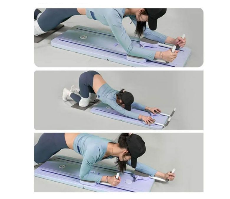 5-i-1 multifunktionell vikbar Pilates Abdominal Board