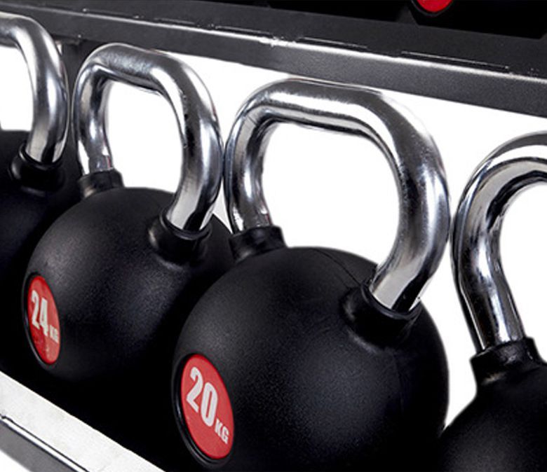 Premium uretanbelagd kettlebell