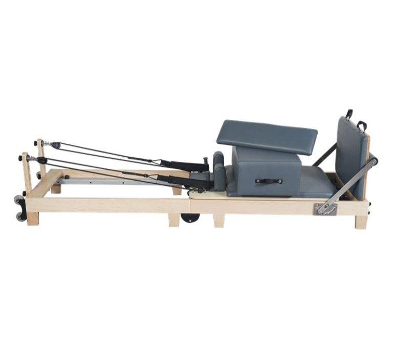 Foldbar Pilates träningsmaskin med träben