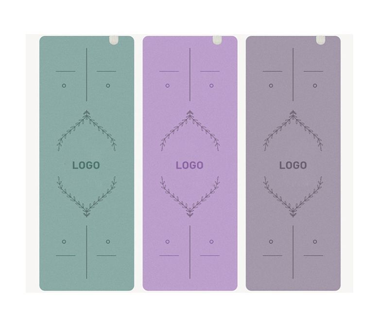 Ny uppgraderad uppvärmning Frosted Pu Rubber Yoga Mat