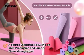 Varför Wavar® TPE & NBR Yoga Mats är det bästa valet för grossistköpare