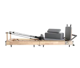 Fällbar träkroppsbalans Pilates Core Bed Reformator