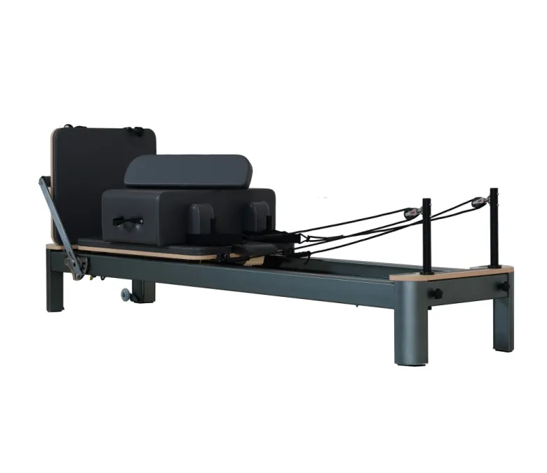 Anodiserad Gunmetal Grey Pilates Reformator 4.0
