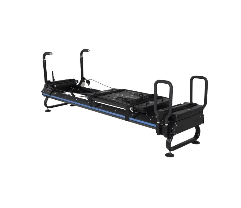 Vasblå stor pilates reformatorutrustning